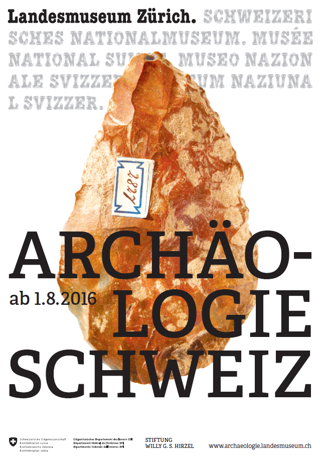 Poster Archäologie Ausstellung