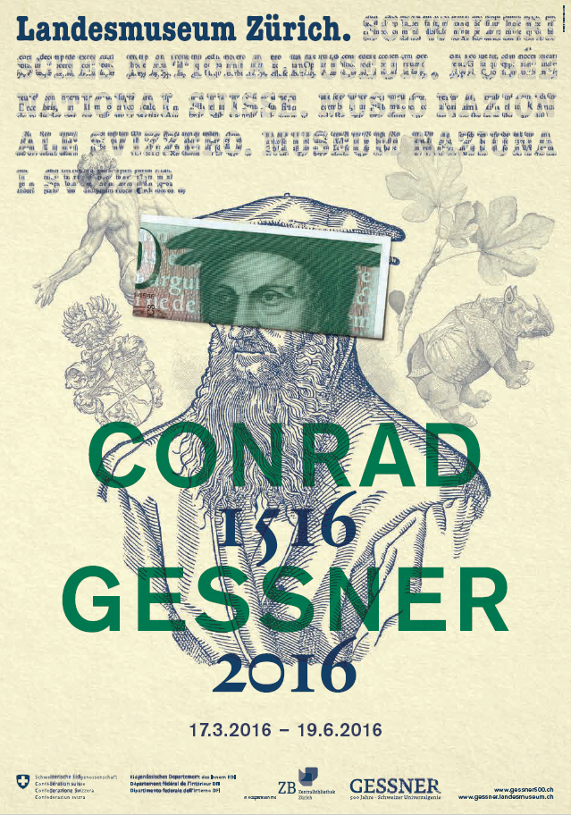 Poster Conrad Gessner