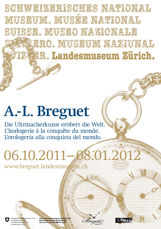 Poster Breguet Ausstellung