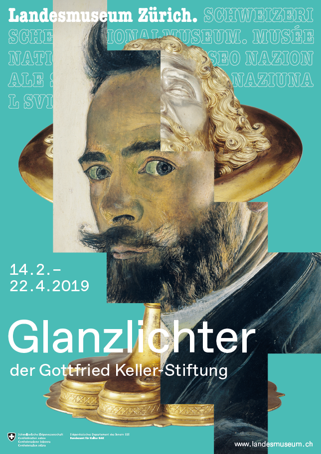 Poster Gottfried Keller-Stiftung Ausstellung