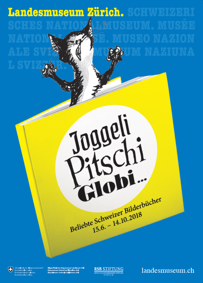 Poster Joggeli Pitschi Globi Ausstellung