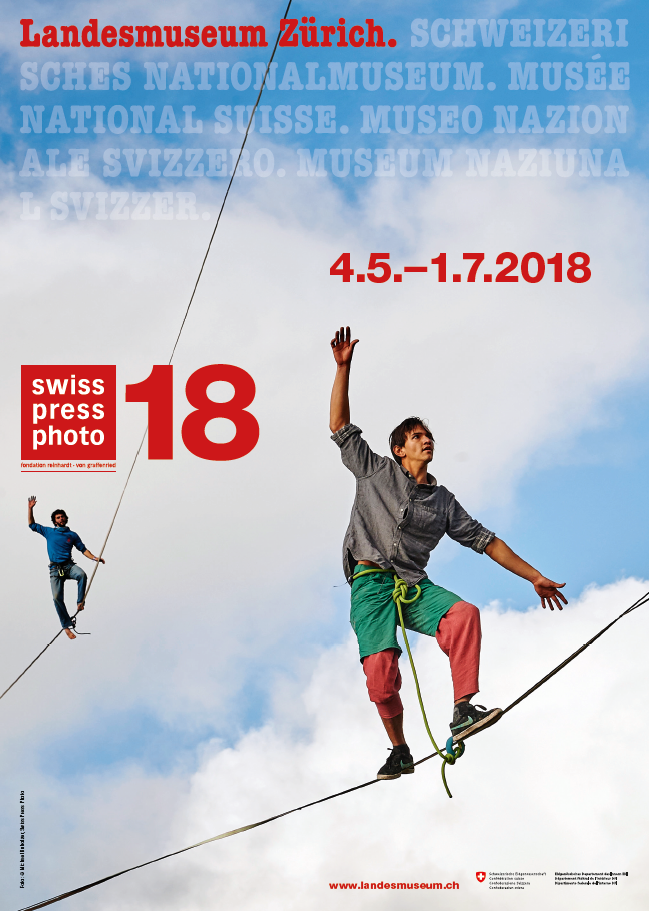 Poster Swiss Press Photo Ausstellung 2018