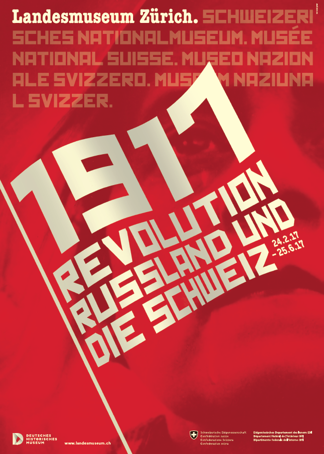 Poster Revolution Russland Ausstellung