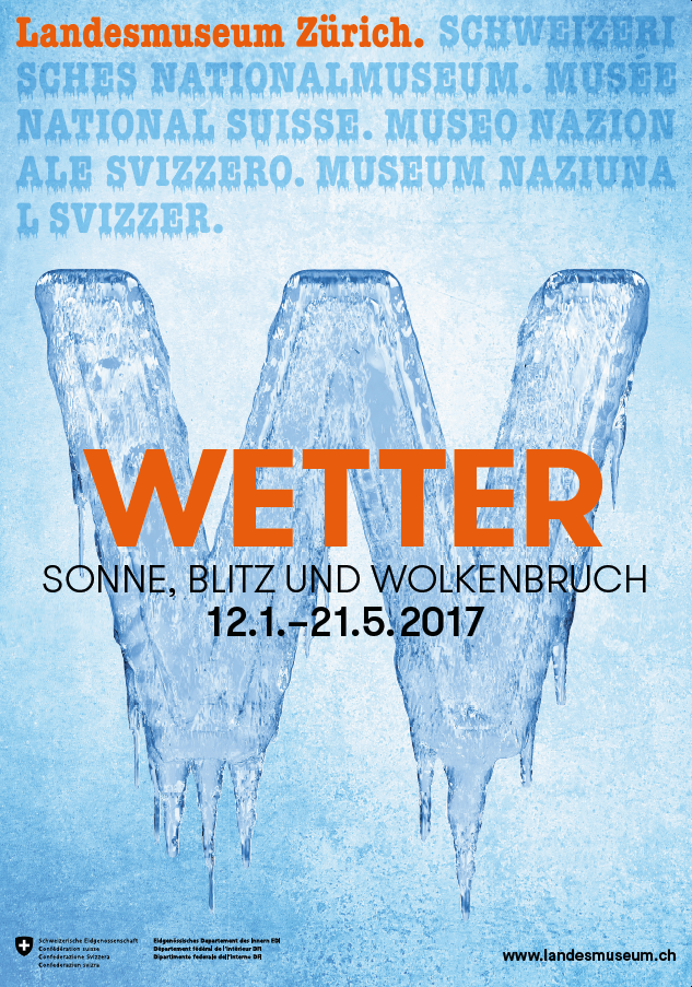 Poster Wetter Ausstellung