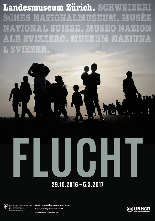 Poster Flucht Ausstellung