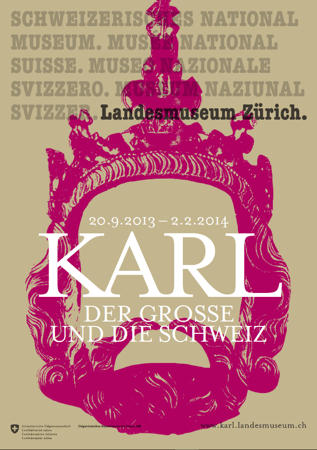 Poster Karl der Grosse Ausstellung